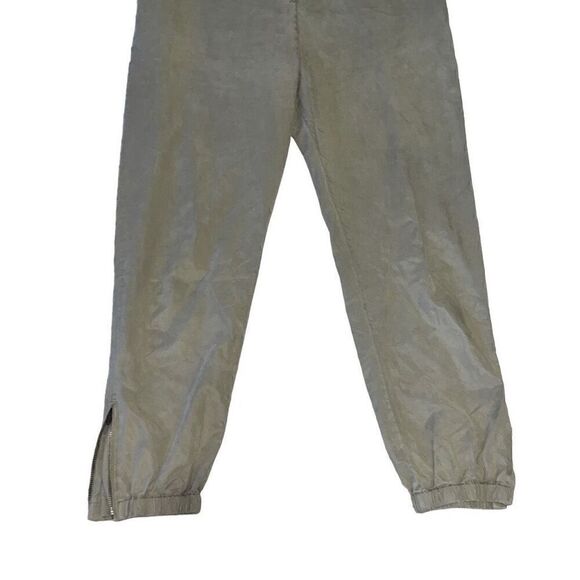 Monrow Short Sleeve Side Zip Detail Olive Jumpsuit Revolve Utility Sz M Medium - Picture 4 of 11